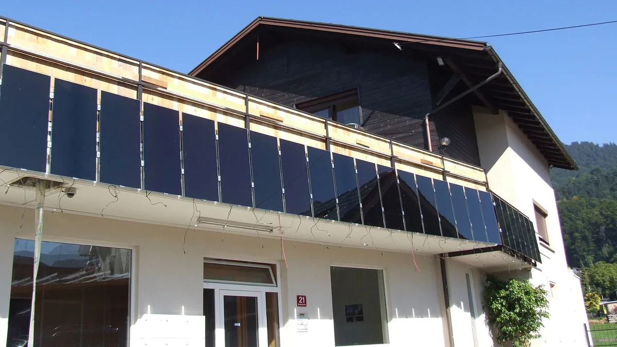 Kit solar para balcon