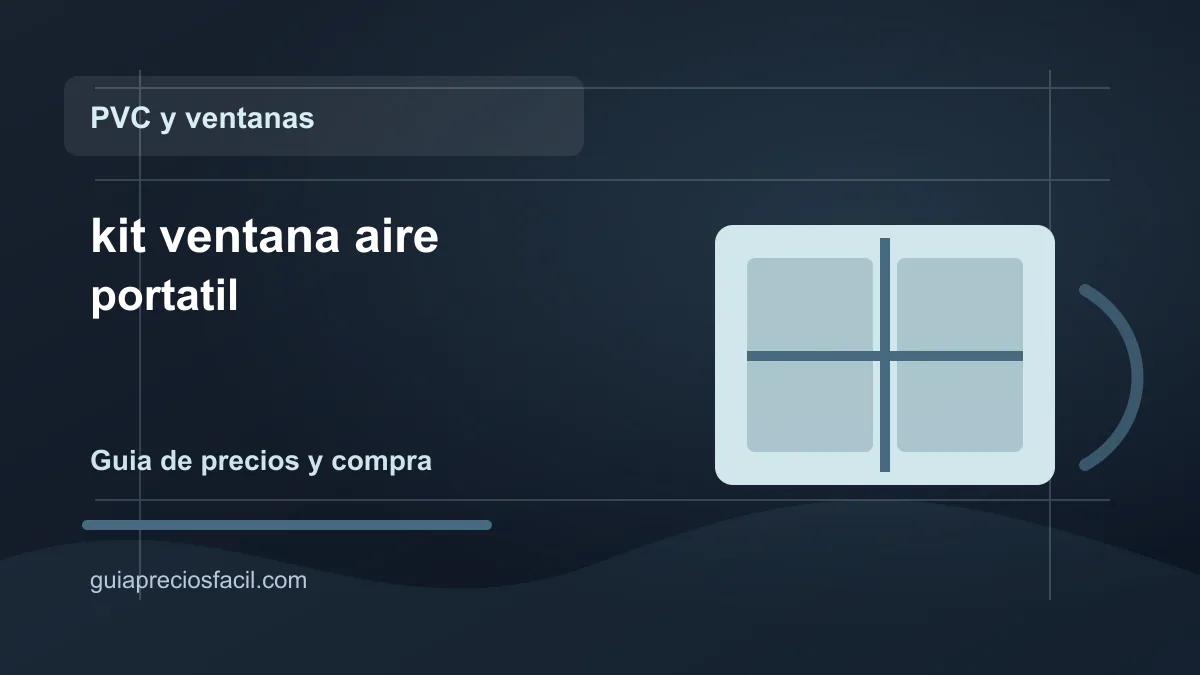 Kit ventana aire portatil
