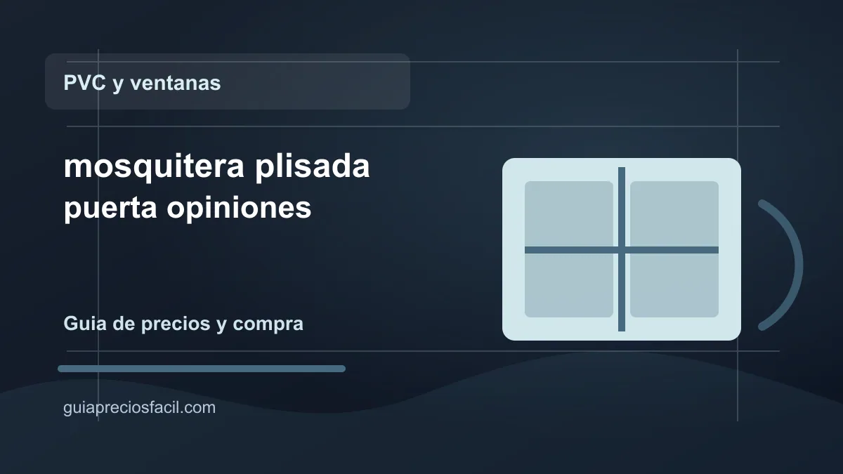 Imagen del articulo mosquitera plisada puerta opiniones en Guia Precios Facil