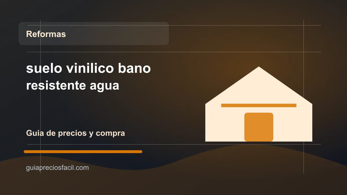 Imagen del articulo suelo vinilico bano resistente agua en Guia Precios Facil