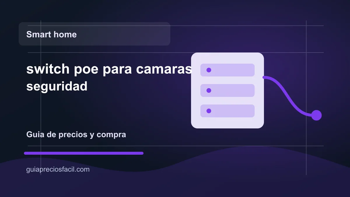 Imagen del articulo switch poe para camaras seguridad en Guia Precios Facil